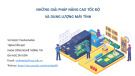 Bài giảng Kiến trúc máy tính: Những giải pháp nâng cao tốc độ và dung lượng máy tính - Vũ Ngọc Thanh Sang, Đỗ Tấn Đạt