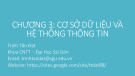 Bài giảng Nhập môn công nghệ thông tin và truyền thông: Chương 3 - Trịnh Tấn Đạt