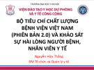Bài giảng Quản lý chất lượng bệnh viện: Bài 3 - Nguyễn Hữu Thắng