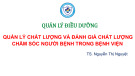 Bài giảng Quản lý điều dưỡng - Bài 8: Quản lý chất lượng và đánh giá chất lượng chăm sóc người bệnh trong bệnh viện