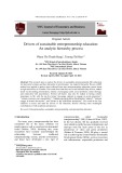 Drivers of sustainable entrepreneurship education: An analytic hierarchy process
