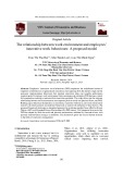 The relationship between work environment and employees’ innovative work behaviours: A proposed model