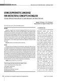 Sử dụng ngôn ngữ uyển ngữ (euphemistic language) cho các khái niệm khó chịu trong tiếng Anh