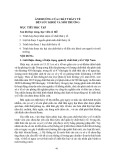 Chương trình và tài liệu đào tạo Quản lý chất thải y tế (Dành cho giảng viên) - Bài 1