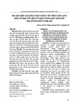 Kết quả điều trị phẫu thuật trượt đốt sống thắt lưng bằng cố định cốt sống và ghép xương liên thân đốt qua lỗ liên hợp ít xâm lấn