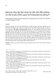 Năng lực thực tập lâm sàng của sinh viên điều dưỡng và một số yếu tố liên quan tại Trường Đại học Đông Á