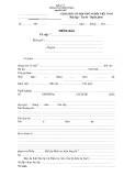 Mẫu Thông báo về việc... (giữ người trong trường hợp khẩn cấp; bắt người bị giữ trong trường hợp khẩn cấp; bắt người phạm tội quả tang; bắt người đang bị truy nã)