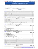 Bài tập Đúng Sai môn Toán 10 – Vấn đề 25: Nhị thức Newton