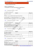 Bài tập Đúng Sai môn Toán 11 – Vấn đề 9: Giới hạn dãy số