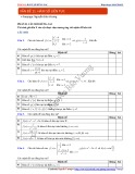 Bài tập Đúng Sai môn Toán 11 – Vấn đề 11: Hàm số liên tục