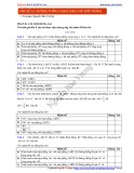 Bài tập Đúng Sai môn Toán 11 – Vấn đề 14: Đường thẳng song song với mặt phẳng
