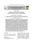 Insights into intercultural competence among Vietnamese business English majors