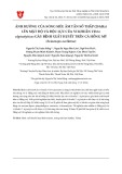 Ảnh hưởng của sóng siêu âm tần số thấp (20 kHz) lên mật độ và độc lực của vi khuẩn Vibrio alginolyticus gây bệnh xuất huyết trên cá Hồng mỹ (Sciaenops ocellatus)