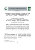 Application of Google Earth Engine to estimate the water capacity of Saigon–Dongnai basin in the period of 2005–2023 using MODIS and CHIRPS satellite data