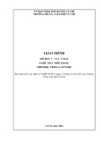 Giáo trình Vật liệu may (Ngành: May thời may - Trình độ: Trung cấp) - Trường Trung cấp nghề Củ Chi