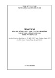 Giáo trình Tiện lệch tâm, tiện định hình (Ngành: Cắt gọt kim loại - Trình độ: Trung cấp) - Trường Trung cấp nghề Củ Chi