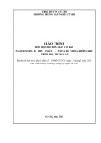 Giáo trình Hàn cơ bản (Ngành: Kỹ thuật máy lạnh và điều hòa không khí - Trình độ: Trung cấp) - Trường Trung cấp nghề Củ Chi