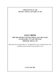 Giáo trình Mài mặt phẳng, mài trụ ngoài (Ngành: Cắt gọt kim loại - Trình độ: Trung cấp) - Trường Trung cấp nghề Củ Chi