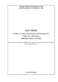 Giáo trình Cắt may thời trang áo sơ mi, quần âu (Ngành: May thời may - Trình độ: Trung cấp) - Trường Trung cấp nghề Củ Chi