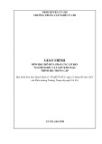 Giáo trình Phay CNC cơ bản (Ngành: Cắt gọt kim loại - Trình độ: Trung cấp) - Trường Trung cấp nghề Củ Chi