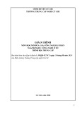 Giáo trình Gia công nguội cơ bản (Ngành: Công nghệ ô tô - Trình độ: Trung cấp) - Trường Trung cấp nghề Củ Chi
