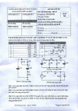 Đề thi học kì 1 môn Kỹ thuật điện-điện tử năm 2020-2021 (Hệ ĐT)
