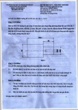 Đề thi Cơ sở công nghệ chế tạo máy học kì 2 năm 2019-2020