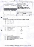 Đề thi Kỹ thuật điện-điện tử học kì 2 năm 2023-2024 có đáp án