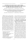 Tỉ lệ phân lập Staphylococcus aureus kháng methicillin trên mẫu bàn tay bệnh nhân và môi trường tại Bệnh viện Trường Đại học Trà Vinh