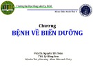 Bài giảng chương Bệnh về biến dưỡng - PGS.TS. Nguyễn Tất Toàn
