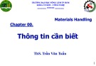 Bài giảng Máy nâng chuyển: Chương 1 - ThS. Trần Văn Tuấn