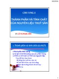 Bài giảng Bảo quản và chế biến thủy sản: Chương 2 - Lê Thị Ngọc Hân