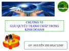 Bài giảng Luật thương mại: Chương 6 - Nguyễn Thị Nhật Linh