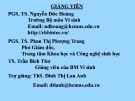 Bài giảng Vi sinh vật học cơ sở: Chương 1 - PGS. TS. Nguyễn Đức Hoàng