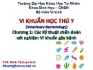 Bài giảng Vi sinh thú y (Phần 2): Chương 1 - ThS. Đinh Thị Lan Anh