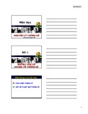 Bài giảng Nguyên lý thống kê: Bài 1 - Tiêu Nguyên Thảo