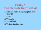 Bài giảng Vi sinh vật học cơ sở: Chương 5 - PGS. TS. Nguyễn Đức Hoàng