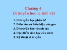 Bài giảng Vi sinh vật học cơ sở: Chương 4 - PGS. TS. Nguyễn Đức Hoàng