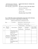 Đề thi cuối học kì 1 môn Quản lý chất lượng thực phẩm năm 2022-2023 có đáp án