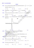 Đề kiểm tra - Ôn tập chương Toán 12 - Chương: Khảo sát hàm số (Đề số 7)