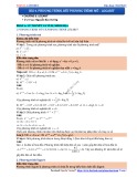 Ôn tập Toán 11 sách Cánh diều - Chương 6-Bài 4: Phương trình, bất phương trình mũ - logarit