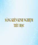Sáng kiến kinh nghiệm Tiểu học: Dạy và học theo hướng phát triển năng lực kiểu bài so sánh trong phân môn Luyện từ và câu lớp 3