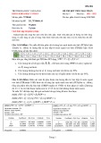 Đề thi Kinh tế lượng ứng dụng học kì 1 năm 2021-2022 (có đáp án) - Kinh tế & Kinh doanh