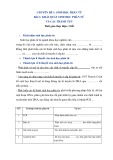 Vở ghi bài học sinh Chuyên đề Sinh học 12 - Bài 1: Khái quát sinh học phân tử và các thành tựu (Sách Chân trời sáng tạo)