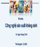 Bài giảng Công nghệ sản xuất kháng sinh: Chương 2 - Trịnh Ngọc Hoàng