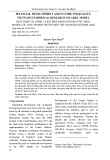 Financial development and income inequality: Vietnam’s empirical research on ARDL model