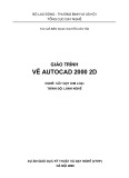 Giáo trình Vẽ AutoCad 2000 2D (Nghề Cắt gọt kim loại)