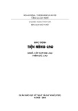 Giáo trình Tiện nâng cao (Nghề Cắt gọt kim loại)