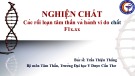 Bài giảng Nghiện chất các rối loạn tâm thần và hành vi do chất F1x.xx - BS. Trần Thiện Thắng