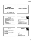 Bài giảng Hóa sinh bệnh đái tháo đường - PGS. TS. Phùng Thanh Hương